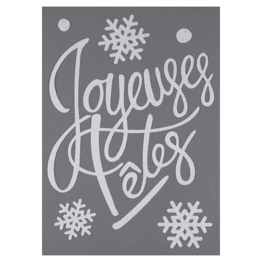 STICK JOYEUX NOEL 28.5X40CM-(938381)