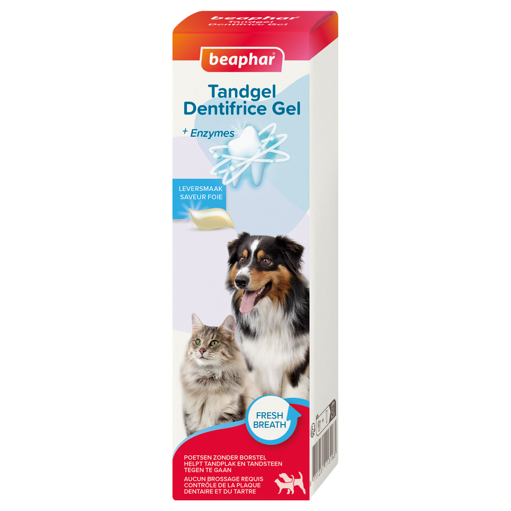 Dentifrice Gel haleine fraîche pour chien et chat - 100 g