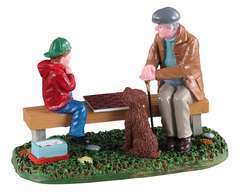 Figurine Jouer Avec Grand-Père