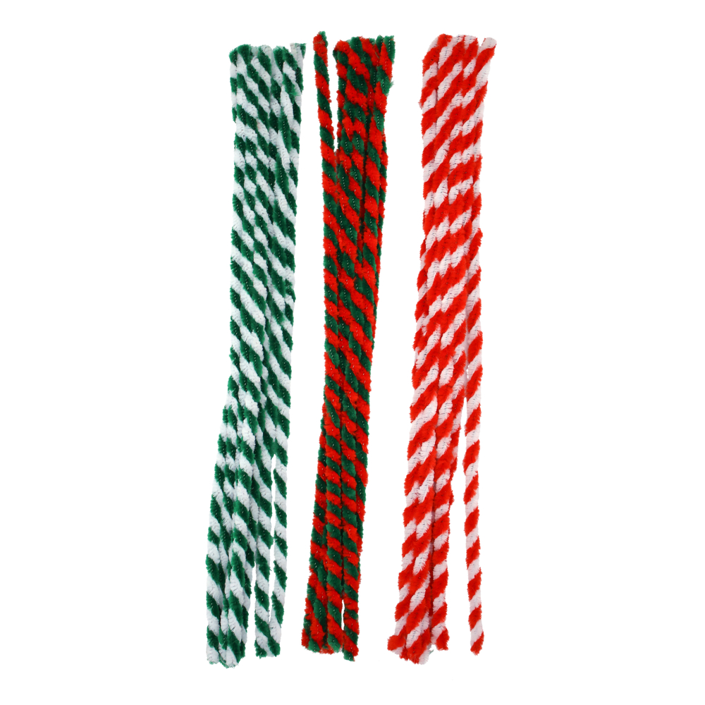 CHENILLES BICOLORES X 24PCS-(942880)