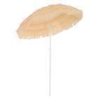 Parasol design Hawaï beige - diamètre 160cm