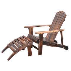 Adirondack fauteuil de jardin avec repose-â€Š
