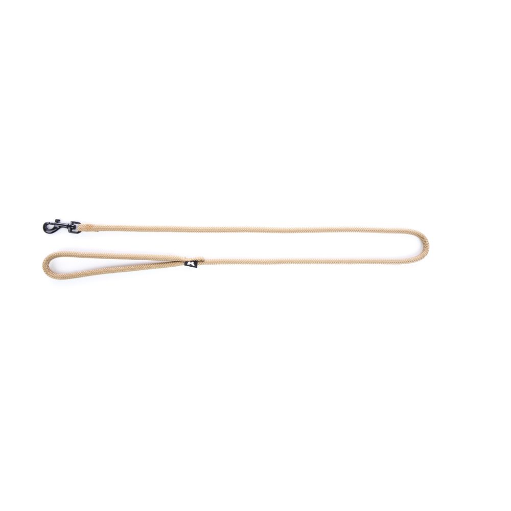 Laisse en nylon rond pour chien 9mmX200cm beige