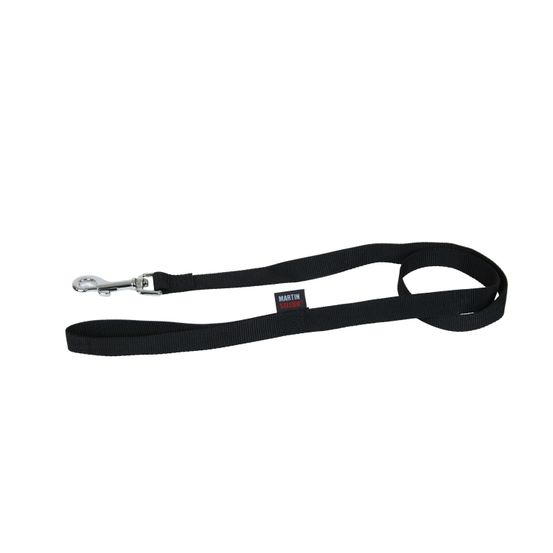 Laisse pour chien nylon 10-120 noir