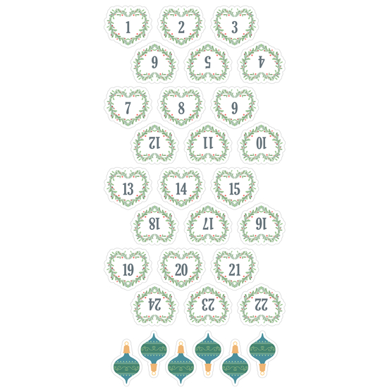 PUFFIES XL CALEND AVENT COEURS-(944130)