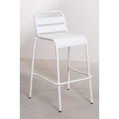 Tabouret strong ext 76cm blanc
