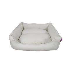 Sofa pour Chien 60 cm Blanc
