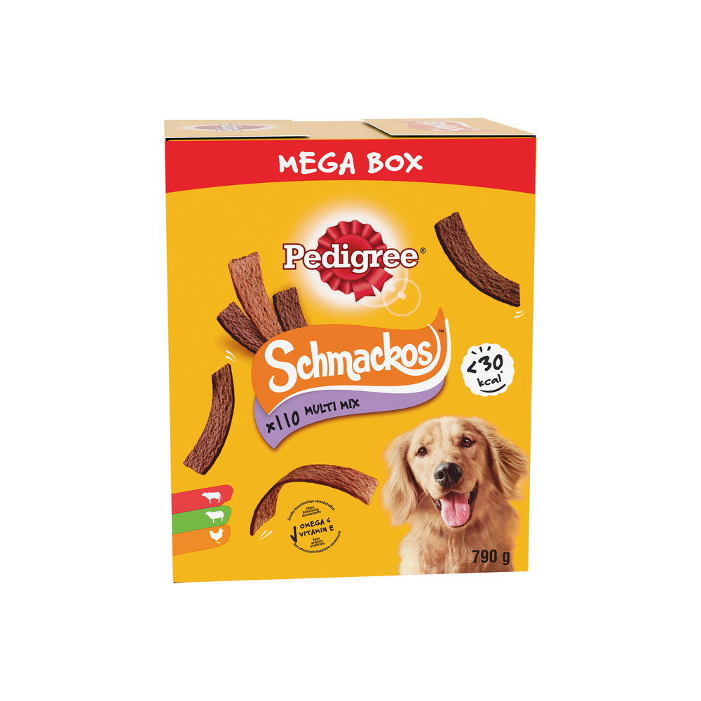 Friandises Schmackos pour chien (x110 multi mix) 790g