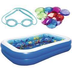 Piscine gonflable Aventure sous-marine 54177