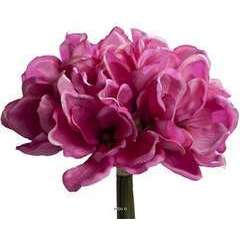 Bouquet de magnolias artificiels Fuchsia