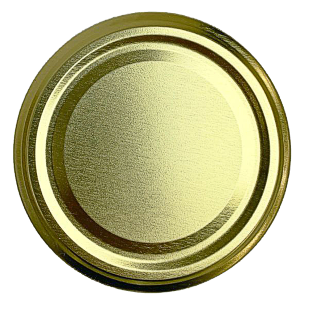 Capsule métallique or TO 82 pasteurisable - le sachet de 10