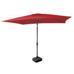 Parasol rectangle 2x3m inclinable - terracotta