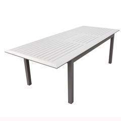 Table rect extensible 'Majunga'  - 180/240x100x75cm