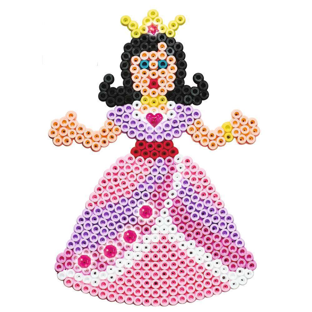 Jeu créatif-Midi blister GM plq Princesse