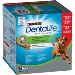 Dentalife Maxi Multipack 1272g - 36 Bâtonnets pour chien