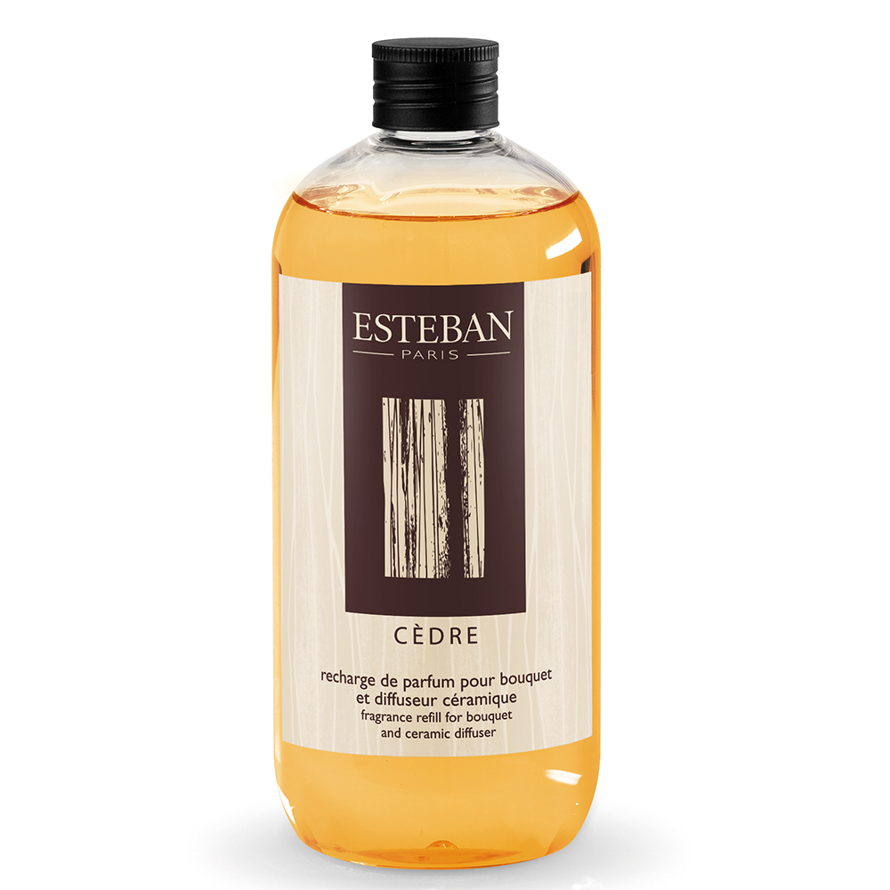 Recharge pour bouquet parfumé Cèdre – 500 ml