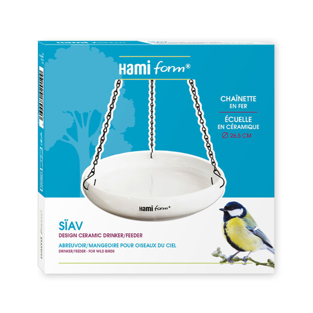 Abreuvoir pour oiseaux de la nature Siav - Ø26.5 cm