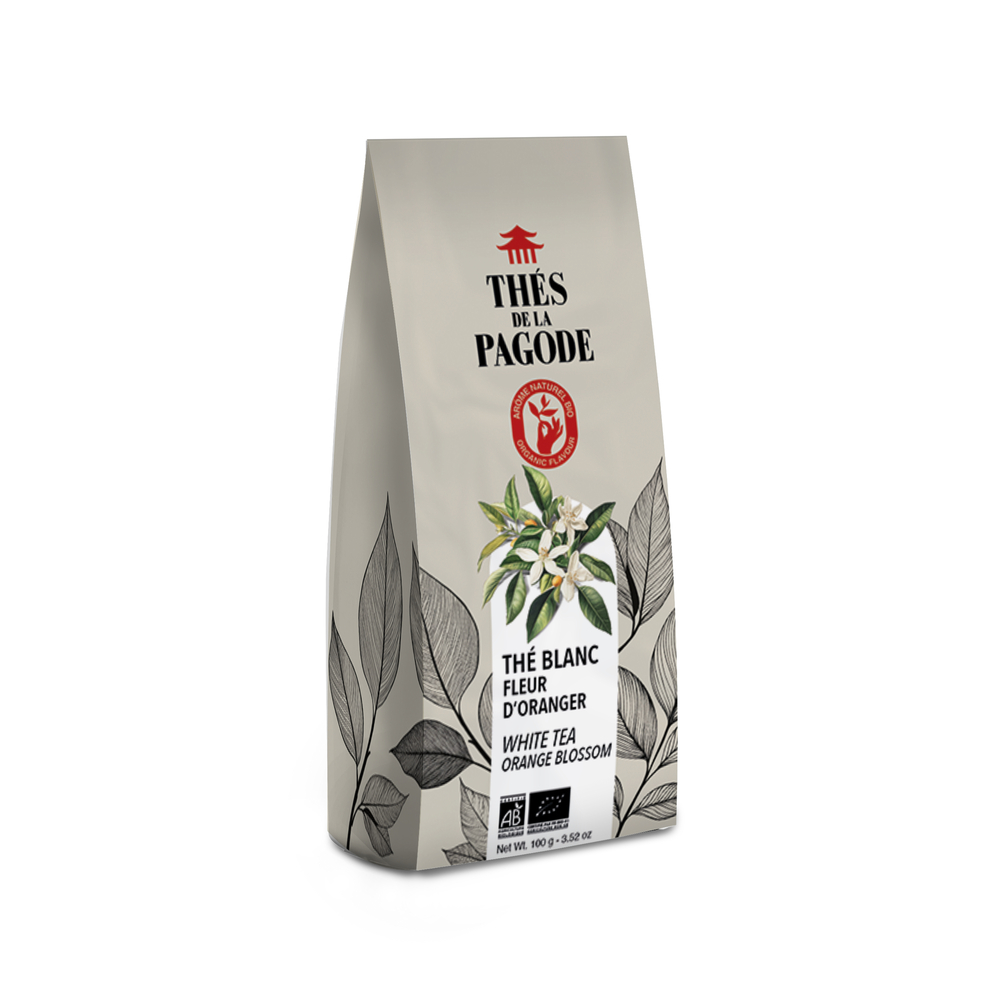 Thé blanc fleur d'oranger bio 100g