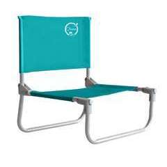 Chaise de plage bleu turquoise - 50 x 45 x 48 cm