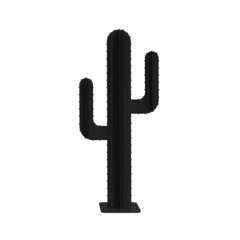 Cactus de jardin noir à monter soi-même - H 150cm