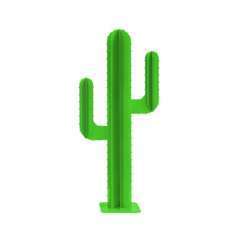 Cactus de jardin vert à monter soi-même - H 150cm