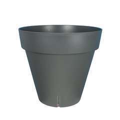 Pot à réserve d'eau gris - LOFT - D.20 cm