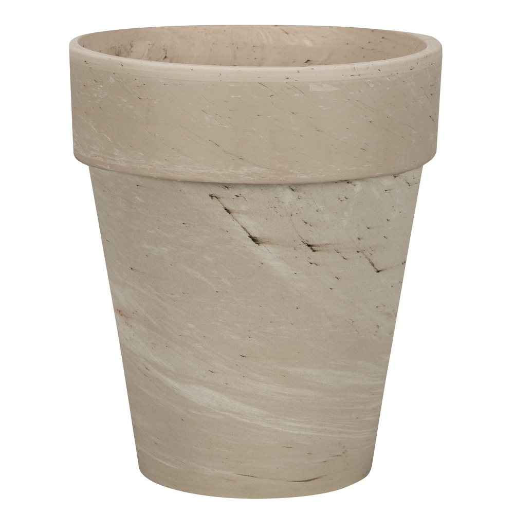 Pot horticole BLT XL en granit - D.22xH.25cm