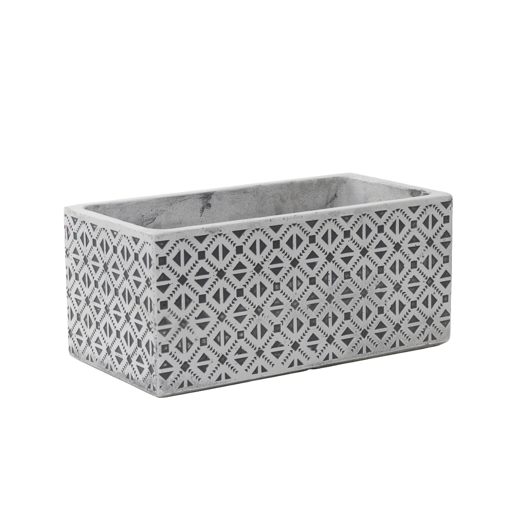 Bac Bayonne gris L.55x24cm