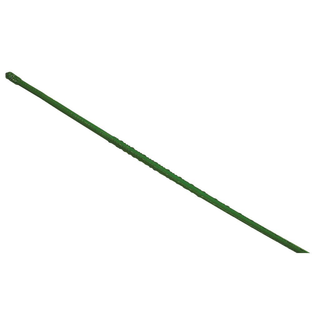 Lot De 12 Tuteurs En Acier Plastifié Vert 0,8 X 180 Cm - Piquets Pour Tomates Haricots Plantes Grimpantes