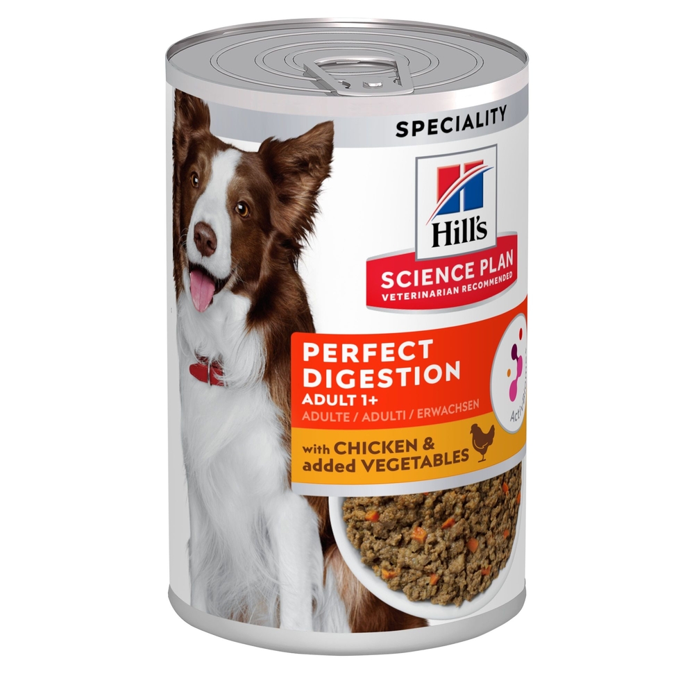 Pâtée Perfect Digestion pour chien au poulet 363g