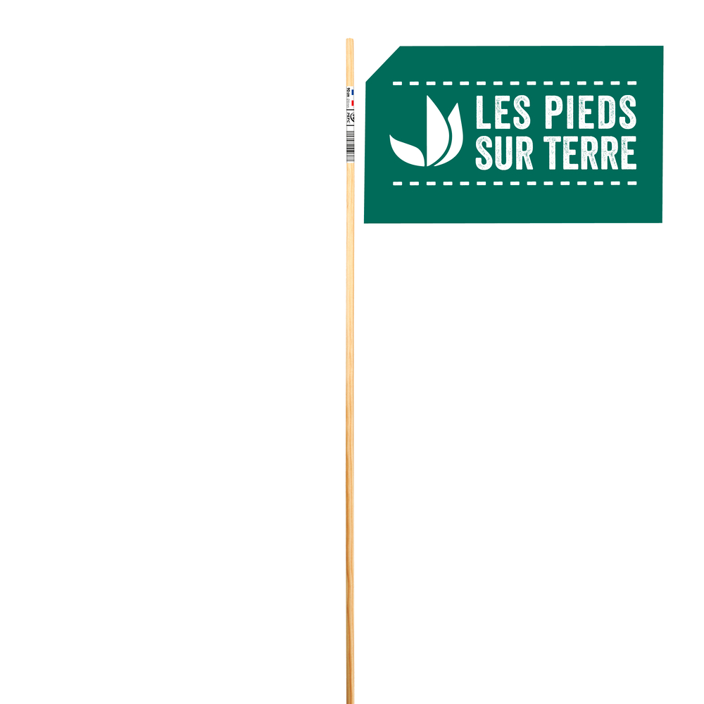 Tuteur bois Français PEFC Diamètre 8mm - H. 0,90 m
