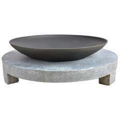 Vasque table granito ronde
