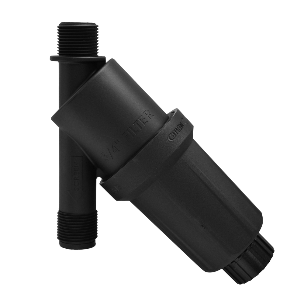 Régulateur de pression avec filtre pour arrosage goutte à goutte