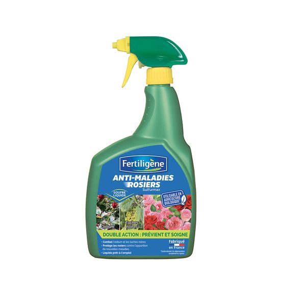 Anti Maladies Rosiers Sulfur Ferti prêt à l'emploi - 800 ML