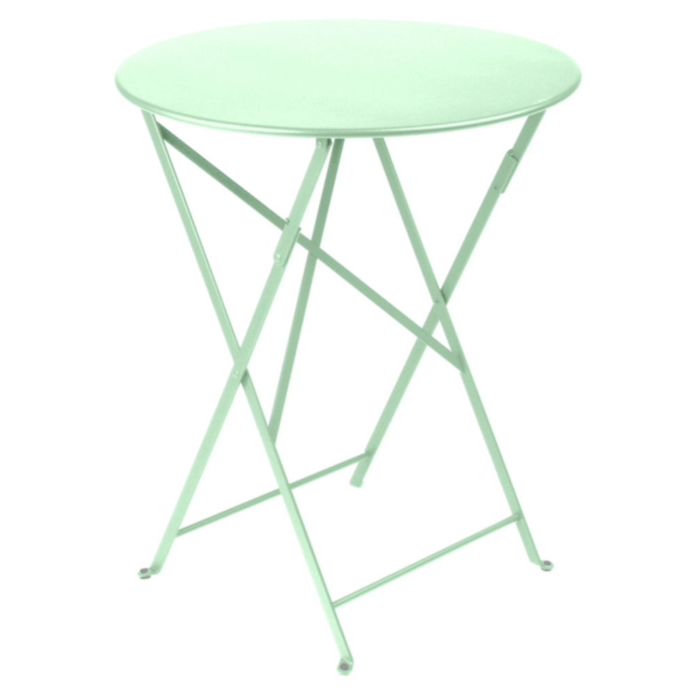 TABLE BISTRO D60 VERT OPALINE-(955678)