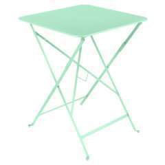Table bistro 57x57 cm vert opaline