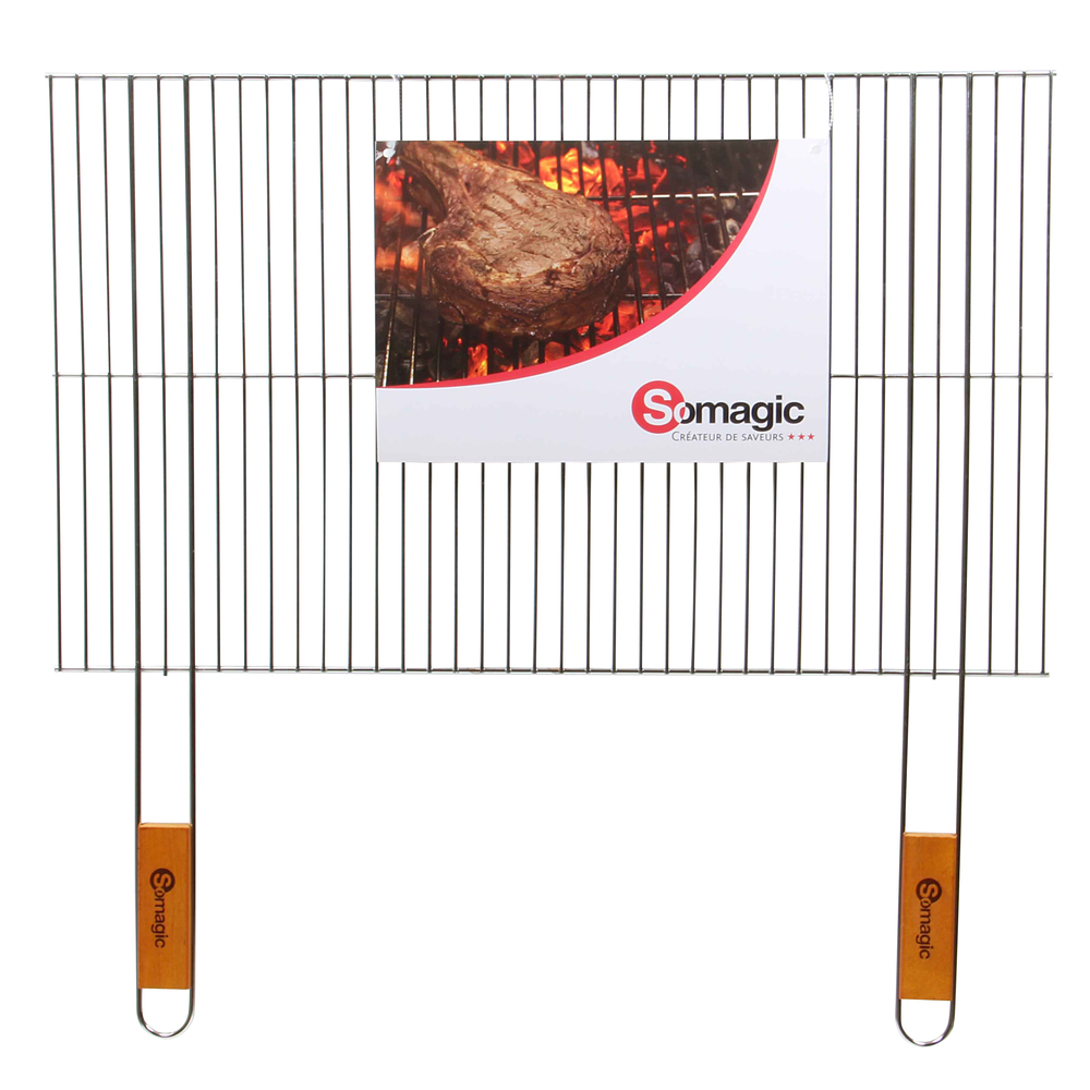 Grille Simple Rectangulaire 67 X 40 Cm Acier