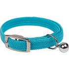 Collier elastic turquoise pour chat