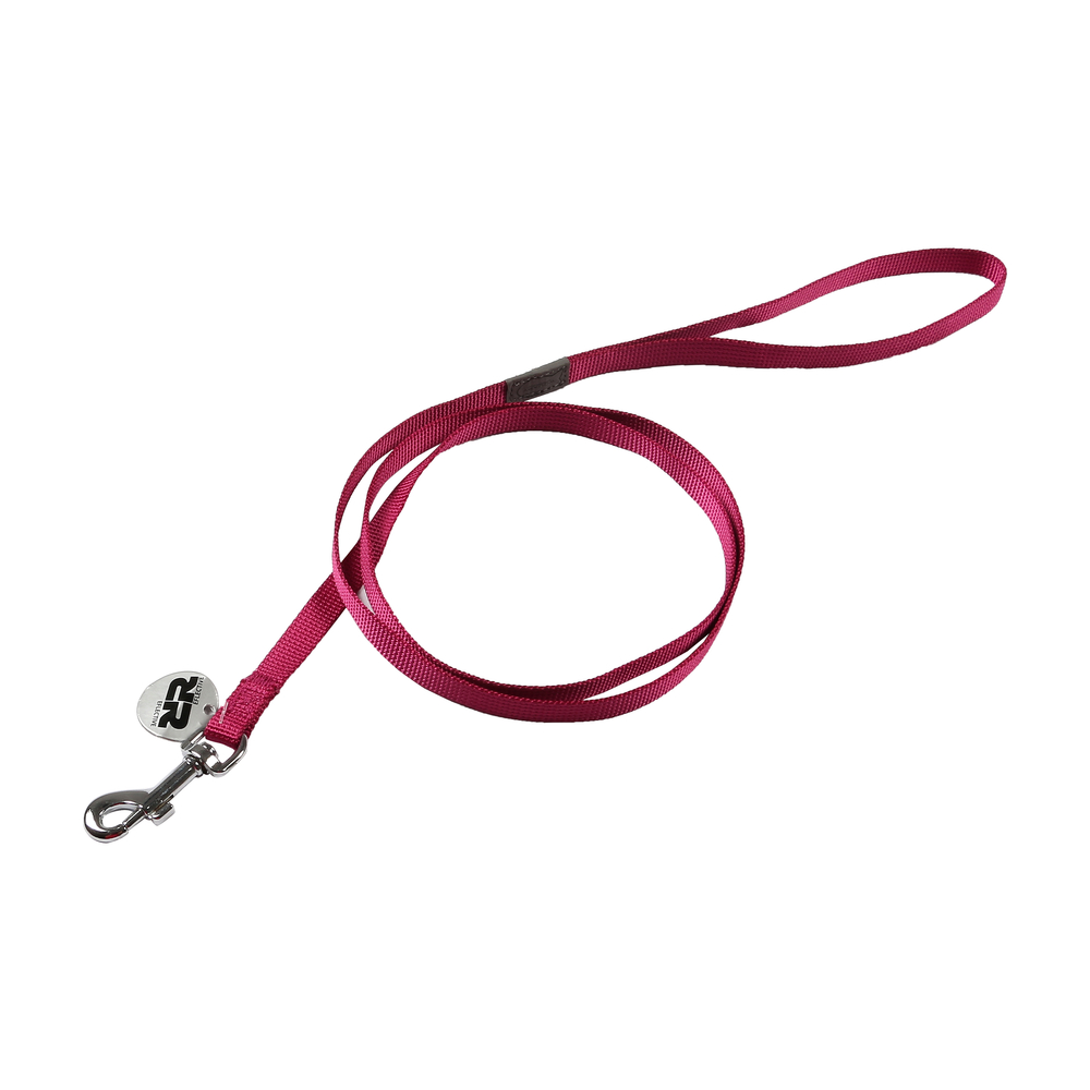 Laisse chat basic line 1,20 m fushia pour chat