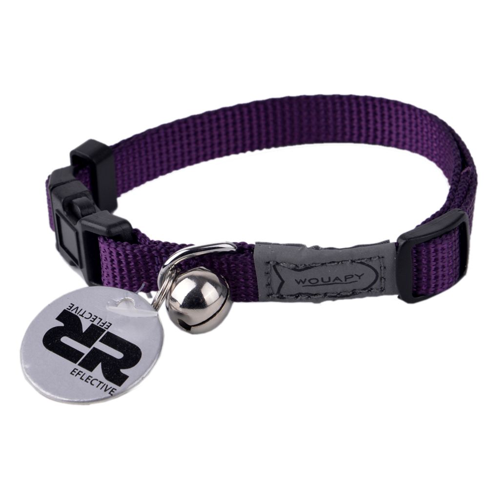 Collier basic line violet pour chat