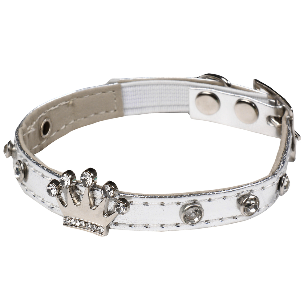 Collier fantaisie couronne pour chat