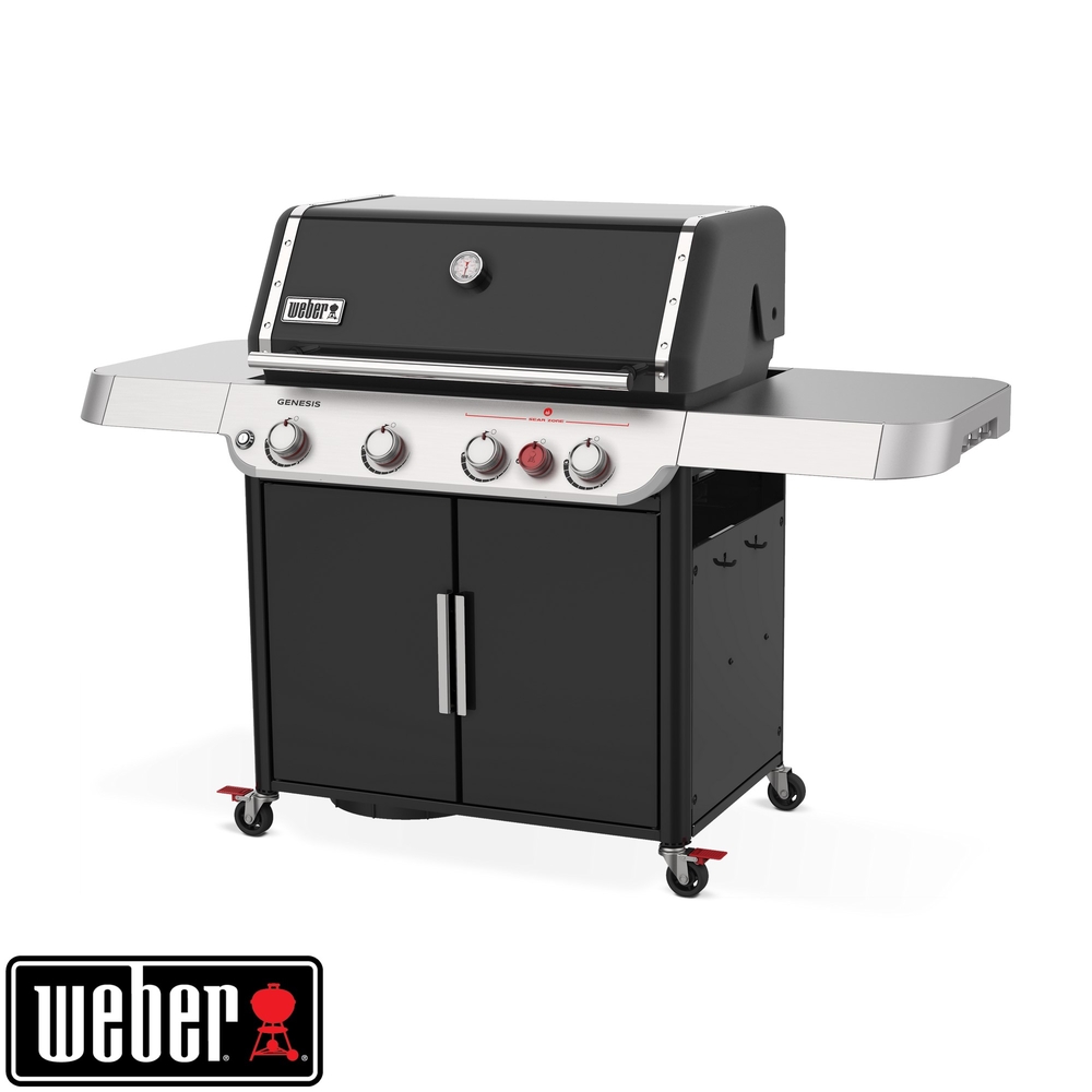 Barbecue à gaz Genesis E-425-S en acier émaillé noir