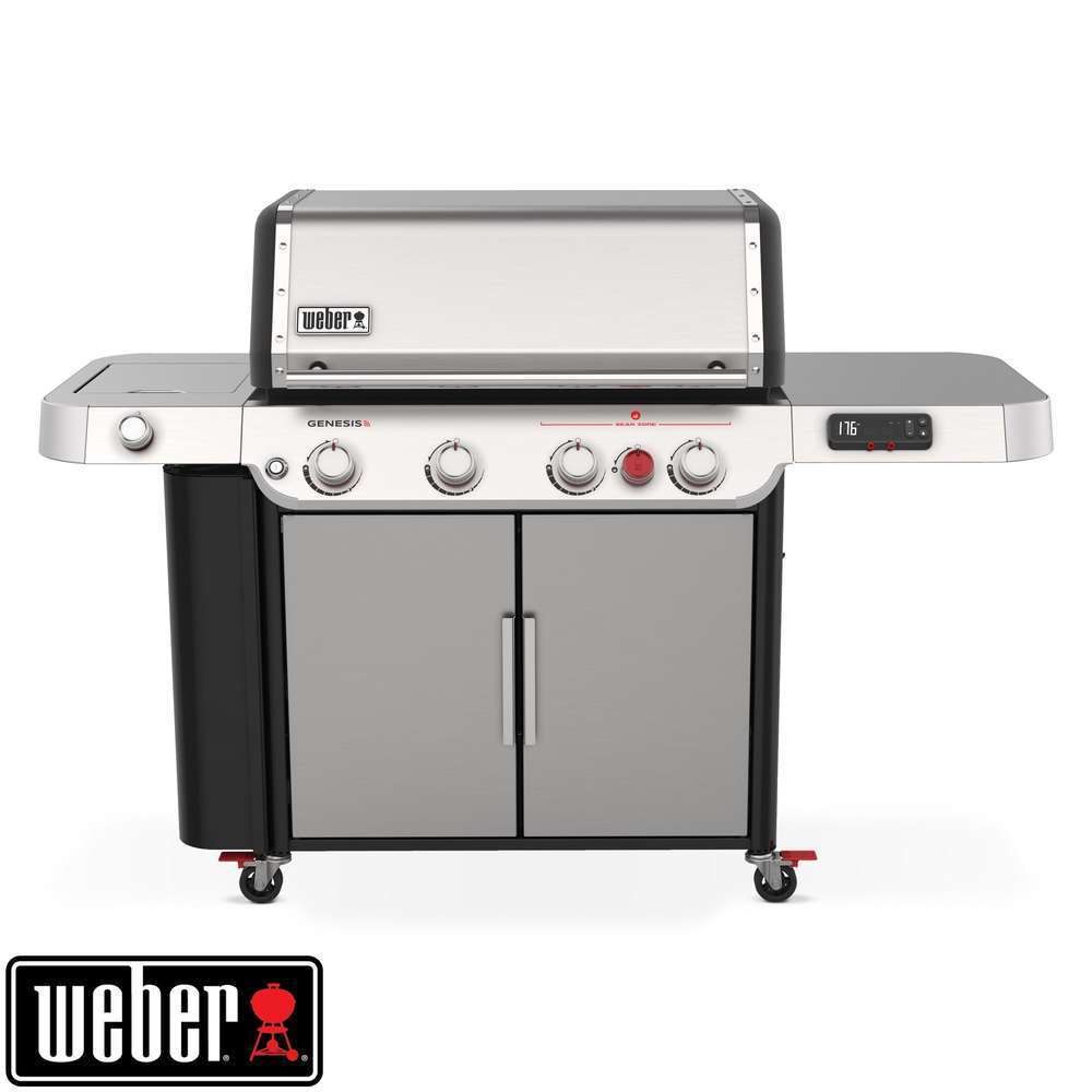 Barbecue à gaz Genesis SX-435 en inox et acier noir