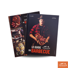 Livre de recettes "Le guide du barbecue" avec illustrations