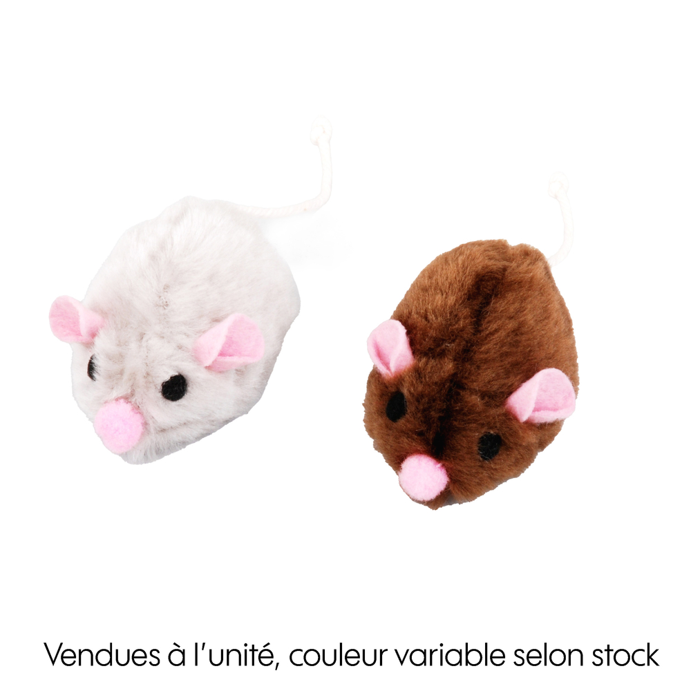Jouet pour chat 2 souris 'Woolen Mice' 7cm