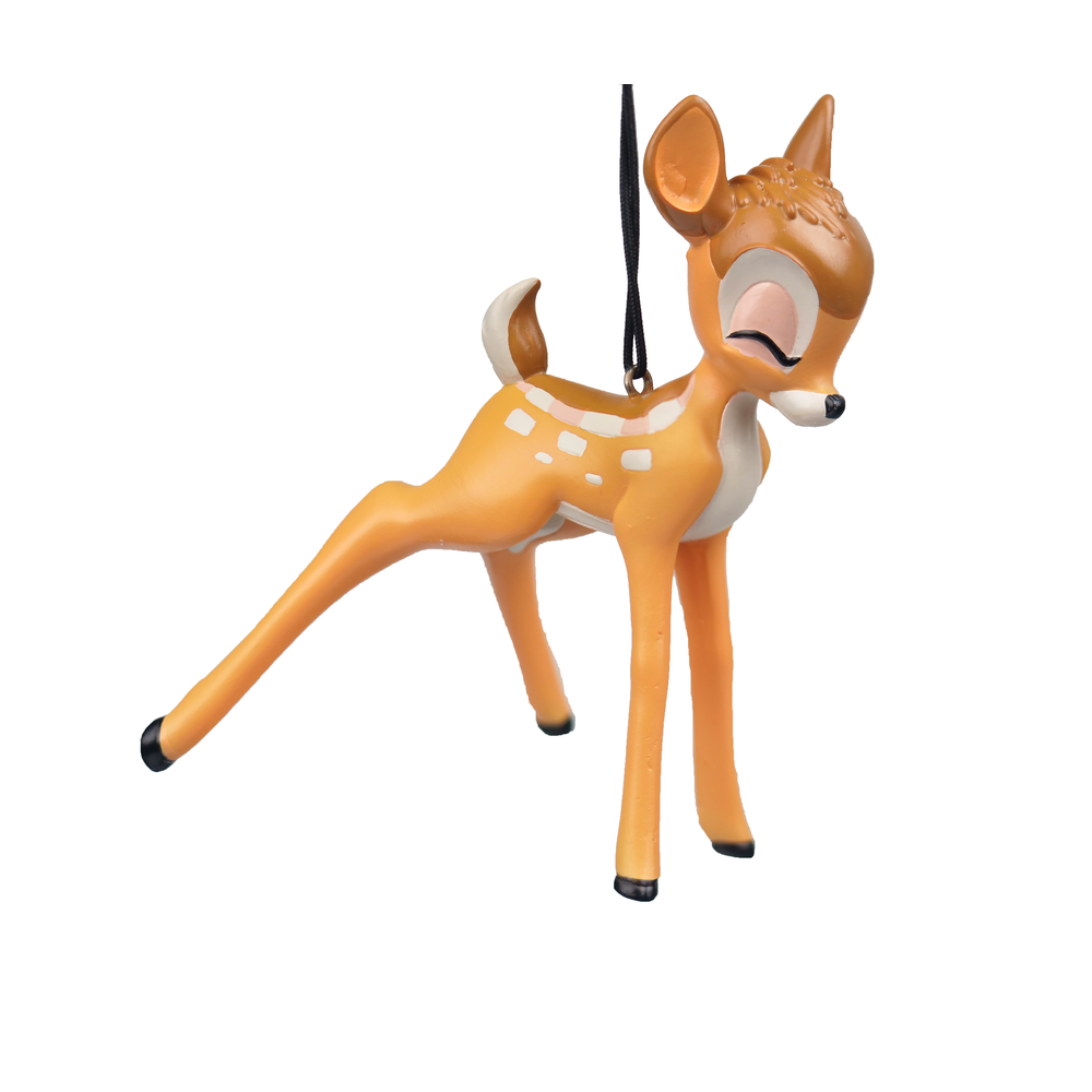 Suspension de Noël en résine : bambi - H.9cm