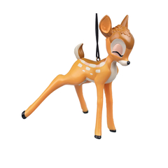 Suspension de Noël en résine : bambi - H.9cm