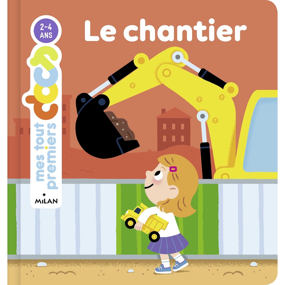 Livre pour enfant, p'tites questions le chantier