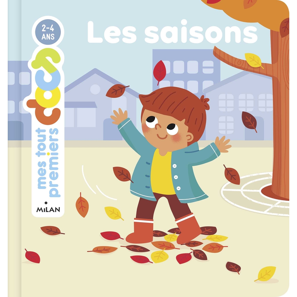 Livre pour enfant, mes premières années : les saisons
