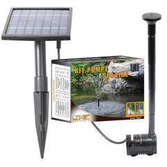 Pompe à eau solaire pour fontaine, bassin ou jardin avec câble de 5m